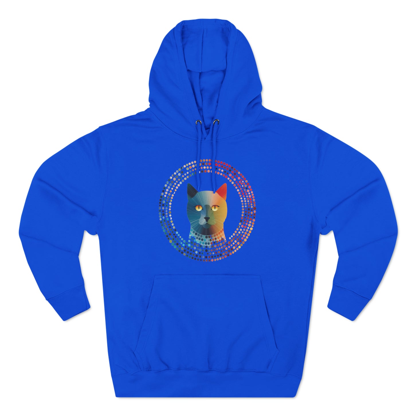 Unisex Premium Pullover Hoodie - Cat-Mandala-Do