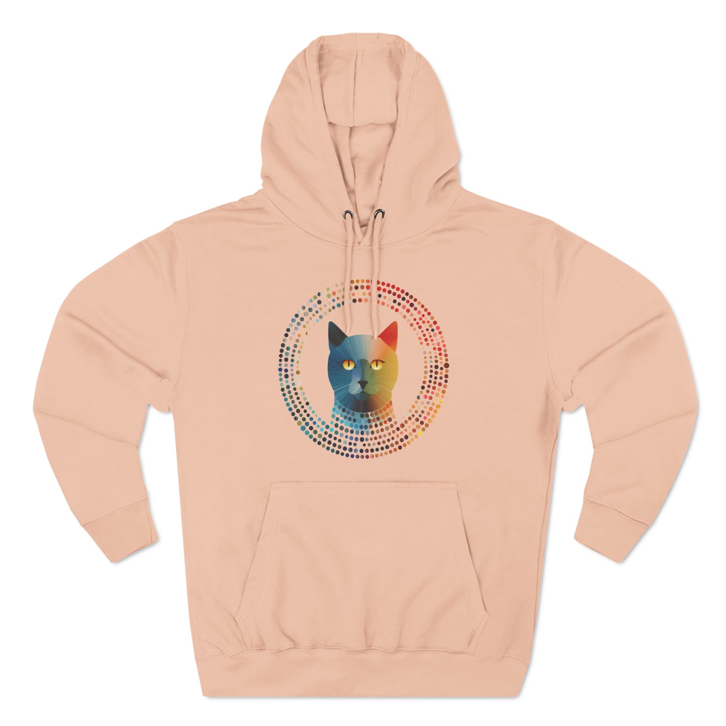 Unisex Premium Pullover Hoodie - Cat-Mandala-Do