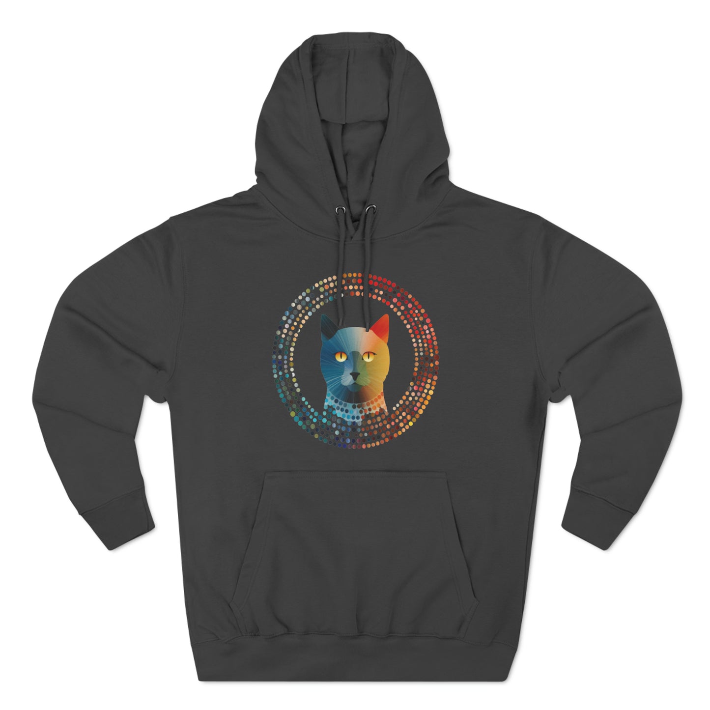 Unisex Premium Pullover Hoodie - Cat-Mandala-Do