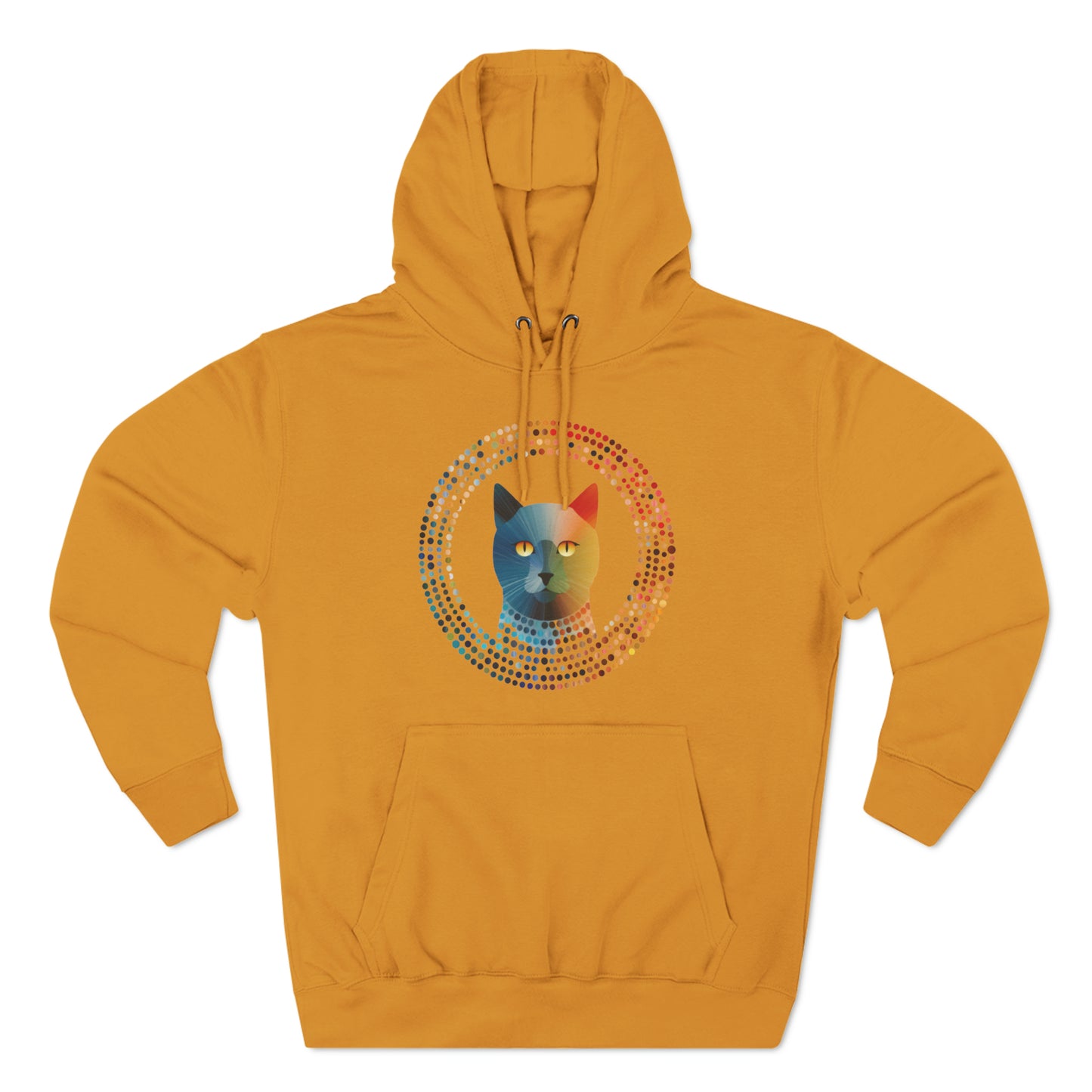 Unisex Premium Pullover Hoodie - Cat-Mandala-Do