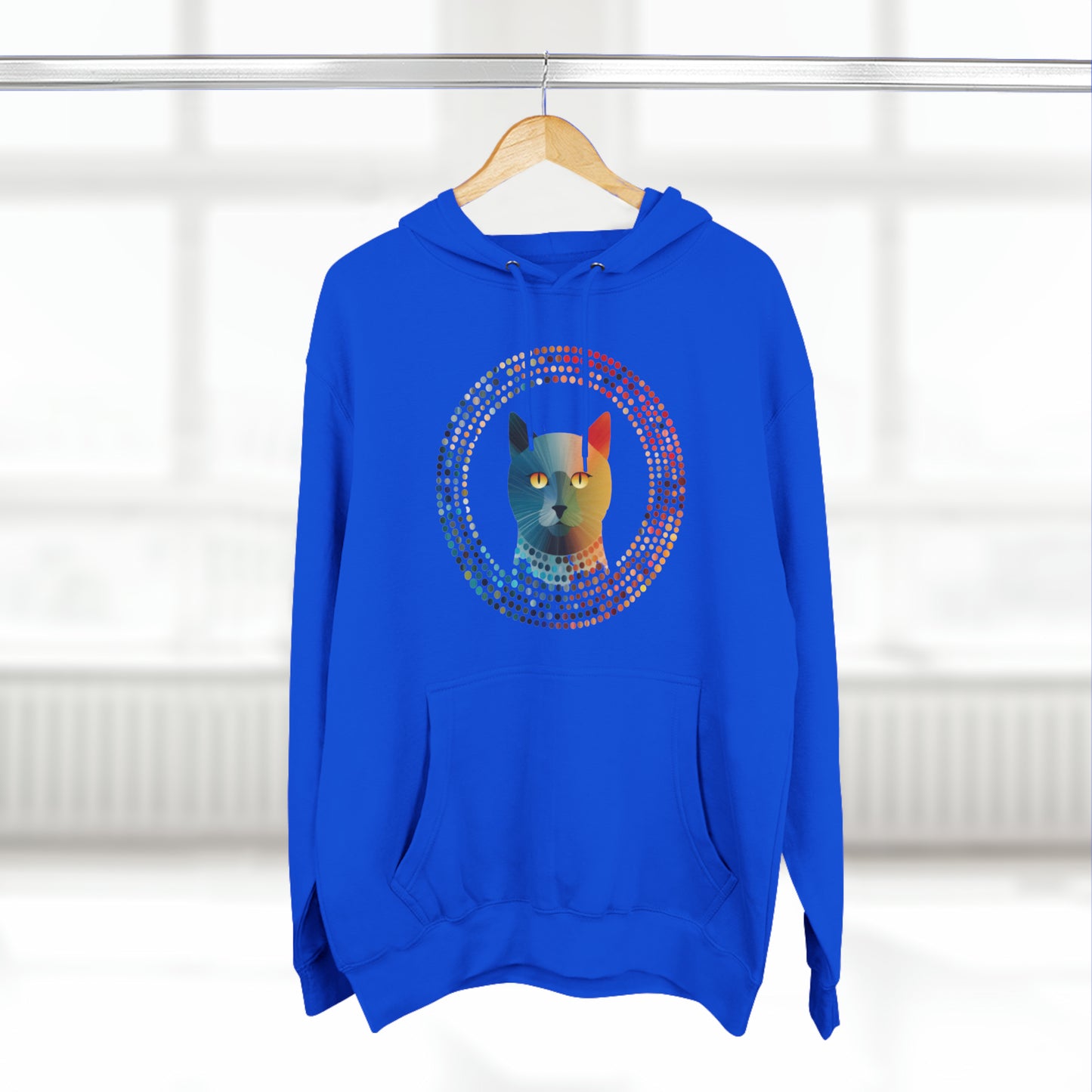 Unisex Premium Pullover Hoodie - Cat-Mandala-Do