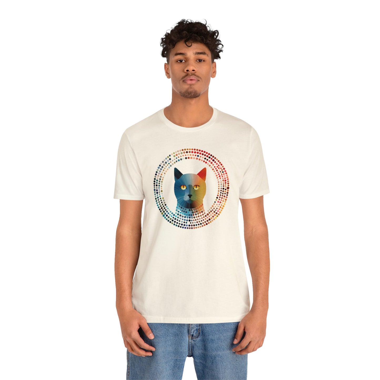 Cat-Mandala T-Shirt - Gift for Pet Lovers - Cats