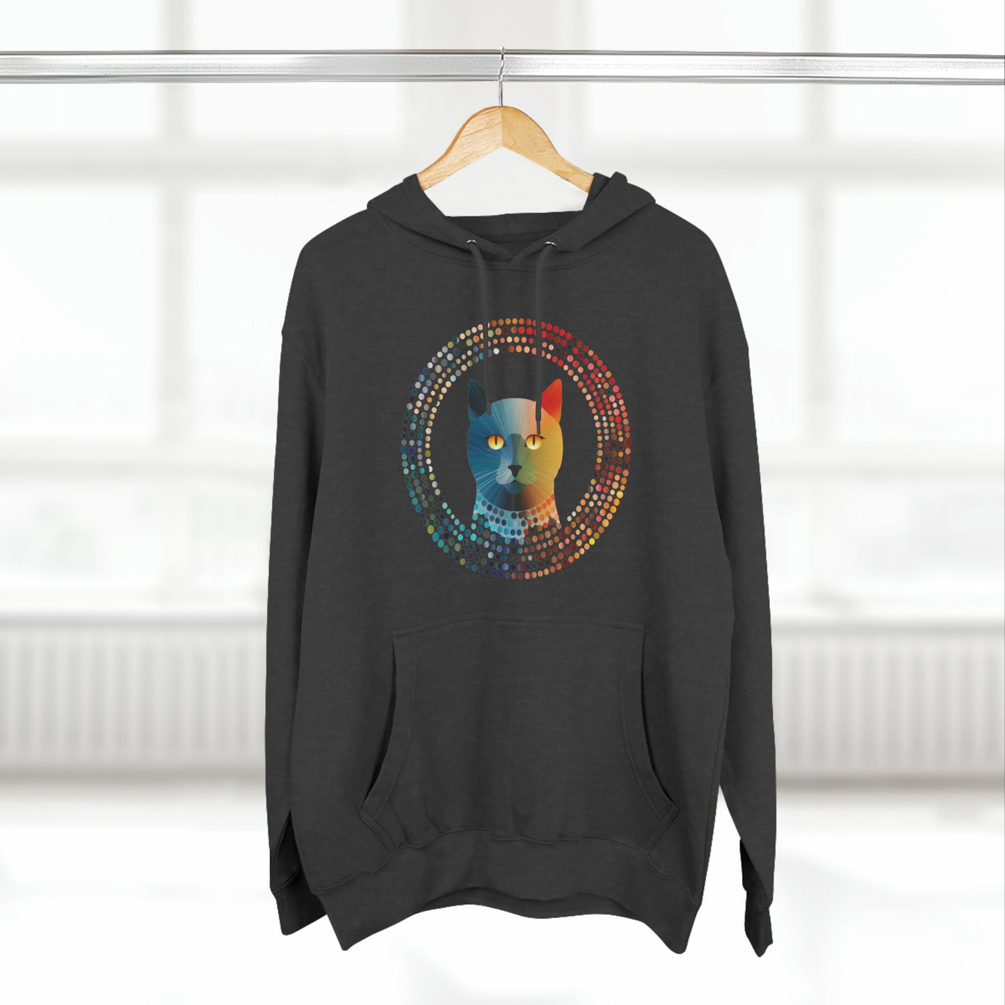 Unisex Premium Pullover Hoodie - Cat-Mandala-Do