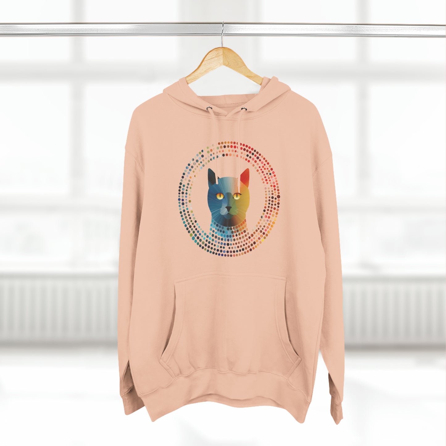 Unisex Premium Pullover Hoodie - Cat-Mandala-Do