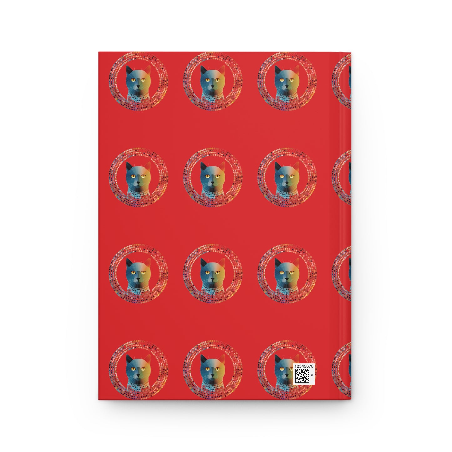 Hardcover Journal - Cat-Mandala-Do