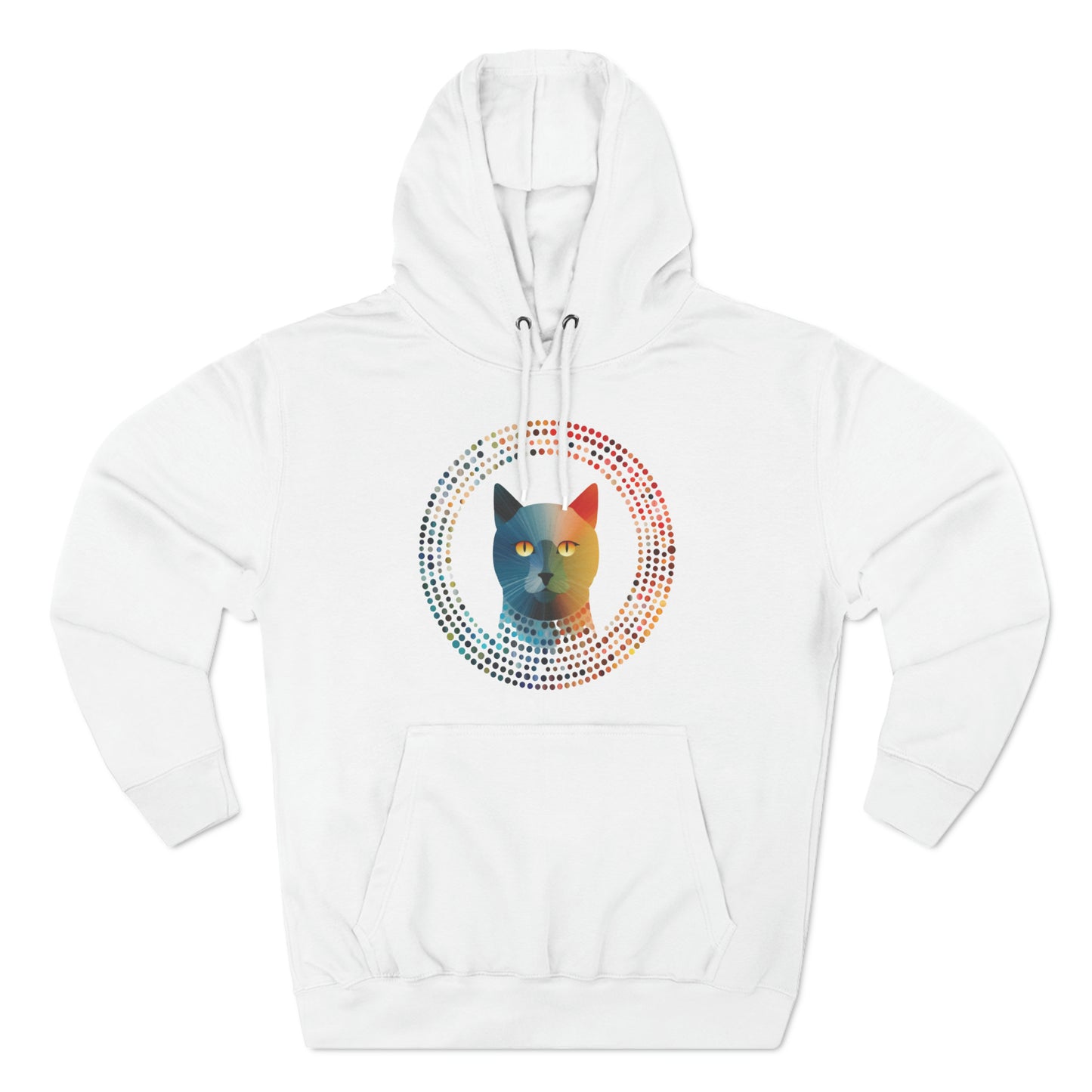Unisex Premium Pullover Hoodie - Cat-Mandala-Do