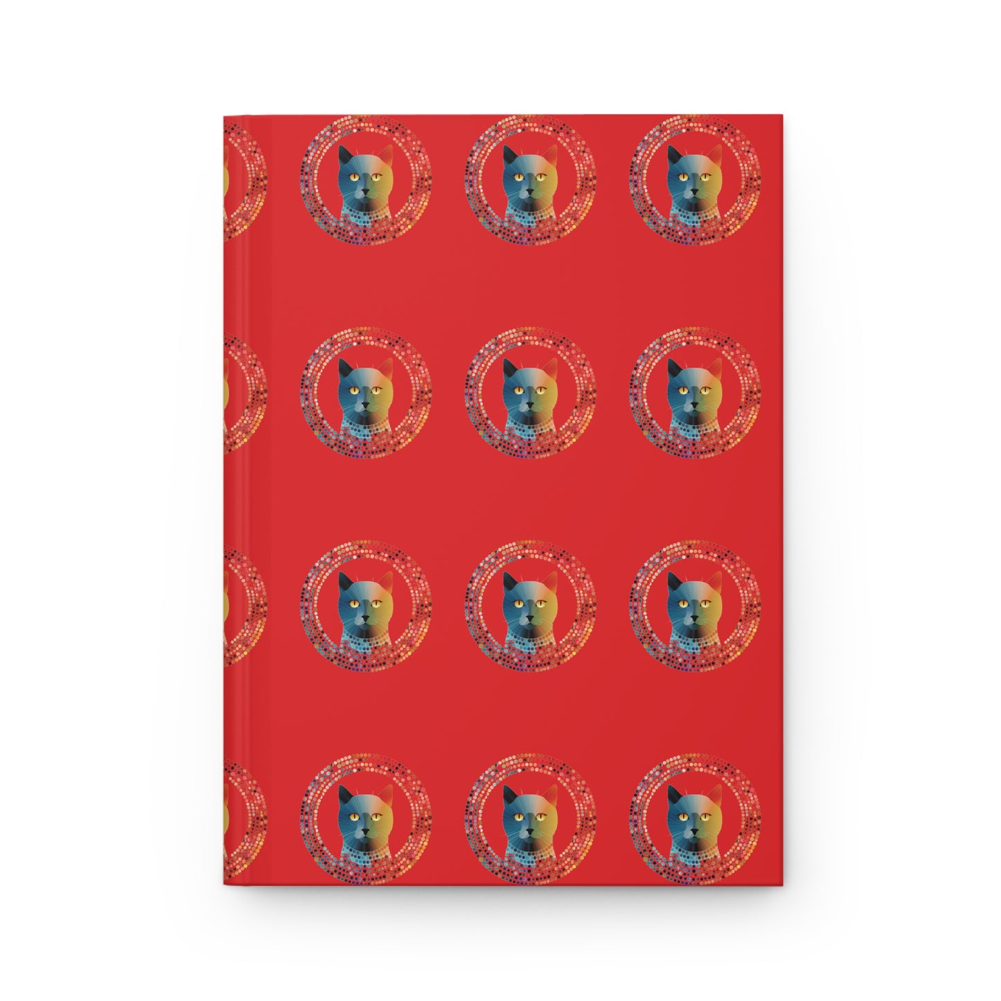 Hardcover Journal - Cat-Mandala-Do