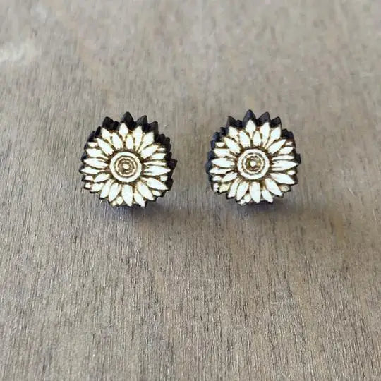 Bright and Lightweight Sunflower Earrings - Only 2 left!