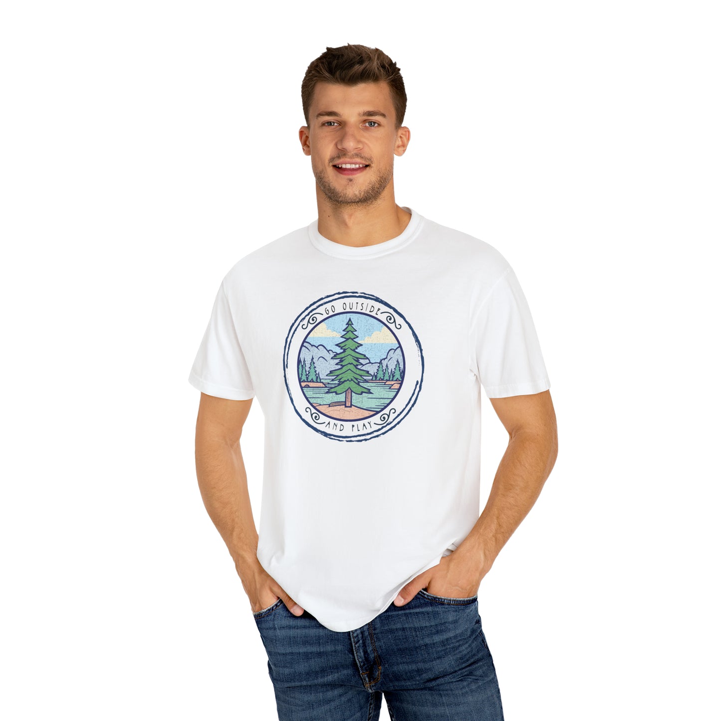 Go Outside and Play - Outdoor Escape - Unisex T-Shirt - Nature Lover T-shirt