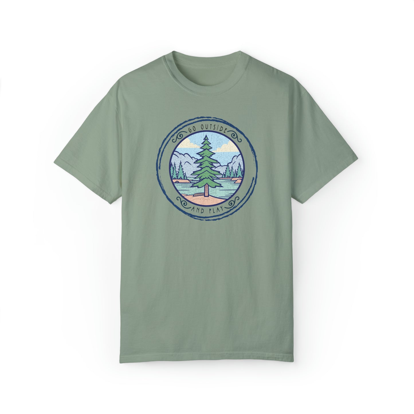 Go Outside and Play - Outdoor Escape - Unisex T-Shirt - Nature Lover T-shirt