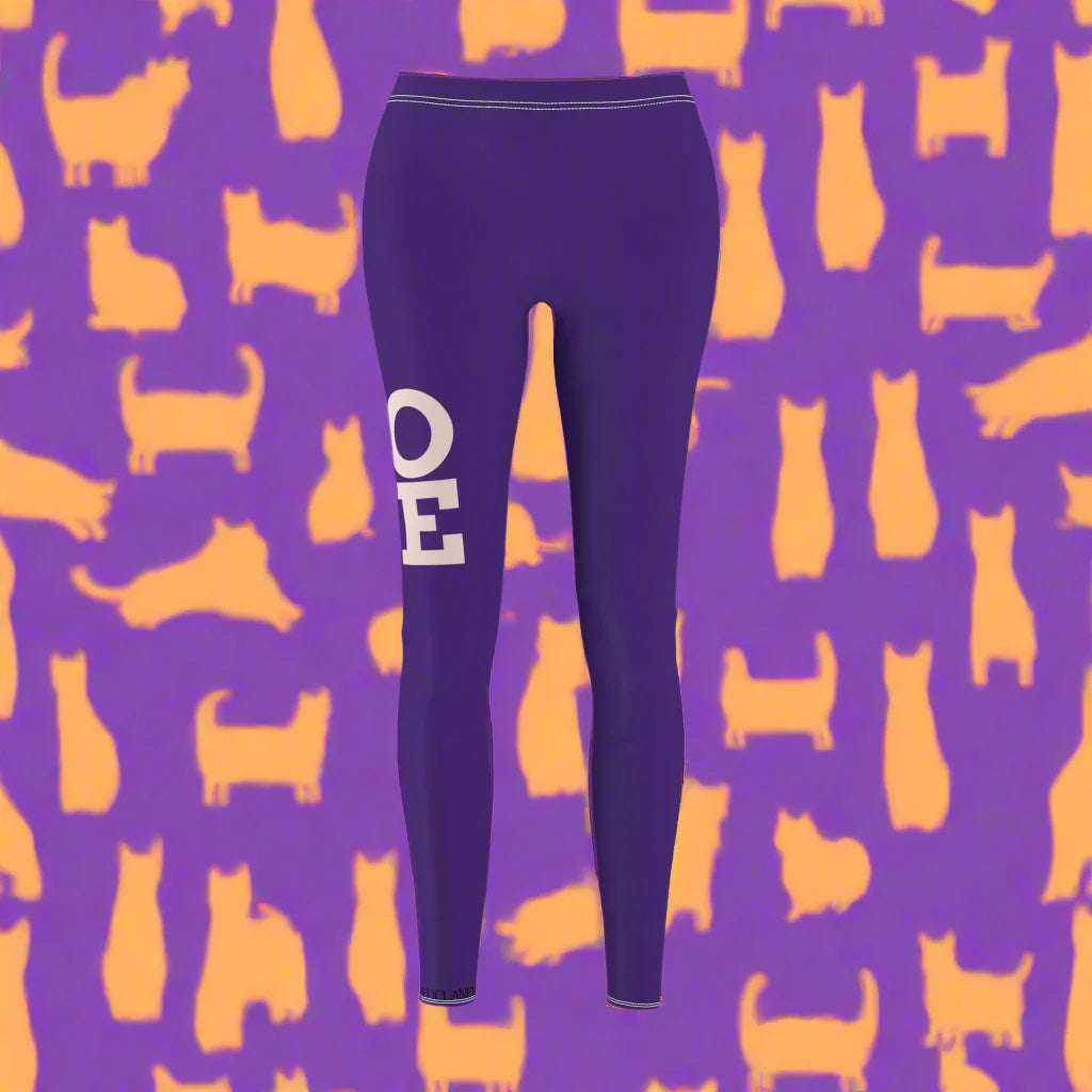 Stylish Women's Casual Leggings, Activewear, Workout Pants, Gift for Her, Graphic Leggings, Yoga Apparel