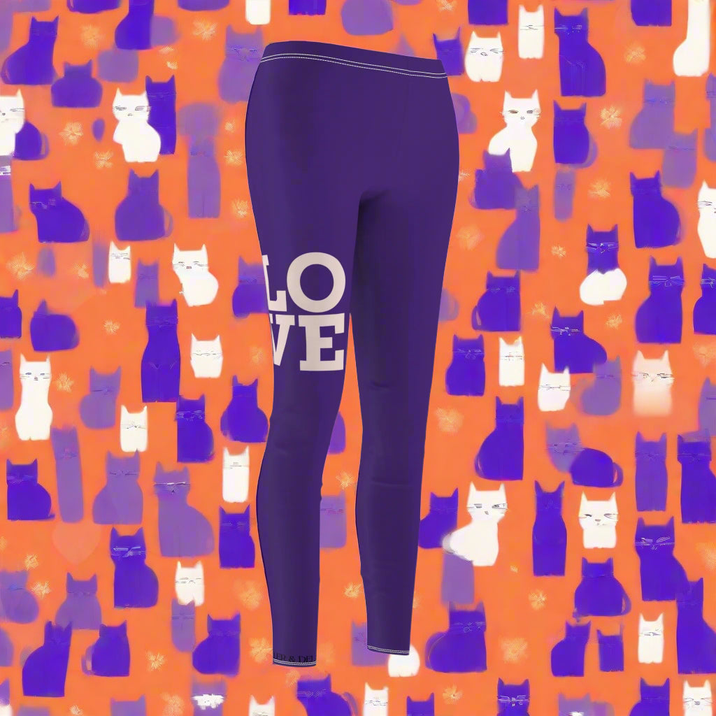 Stylish Women's Casual Leggings, Activewear, Workout Pants, Gift for Her, Graphic Leggings, Yoga Apparel