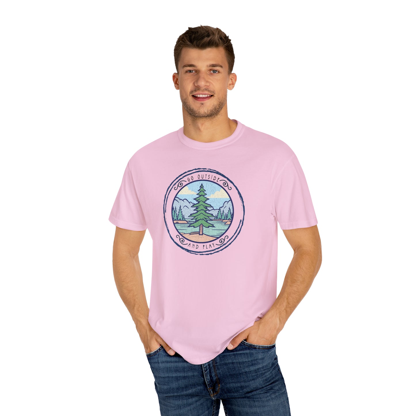 Go Outside and Play - Outdoor Escape - Unisex T-Shirt - Nature Lover T-shirt