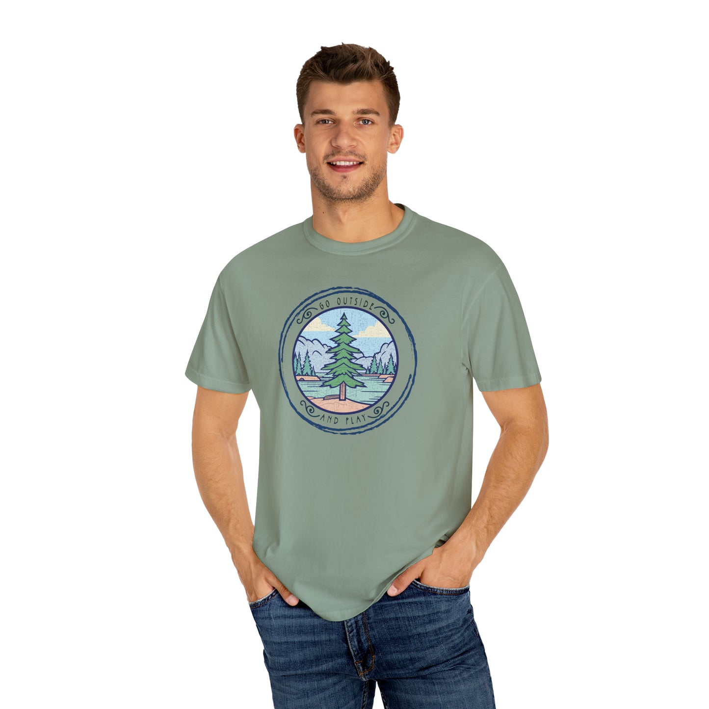 Go Outside and Play - Outdoor Escape - Unisex T-Shirt - Nature Lover T-shirt