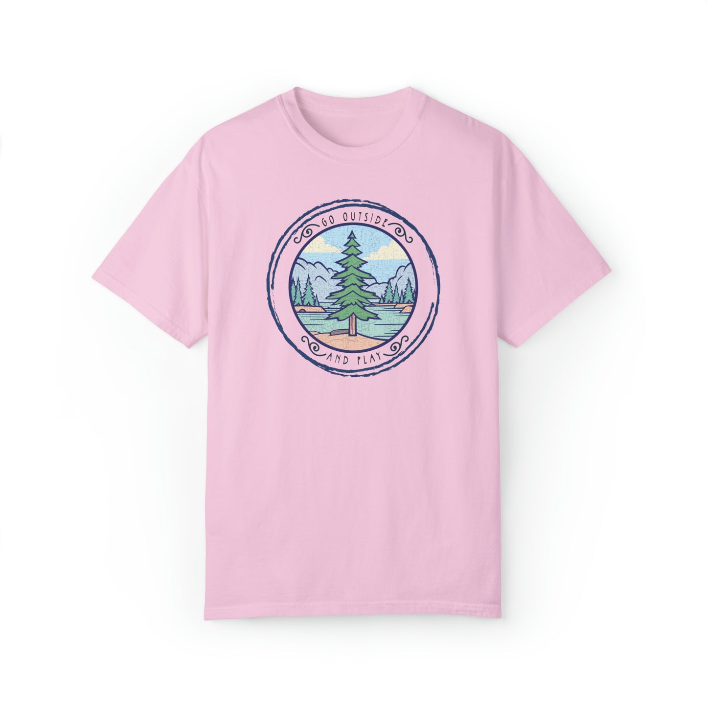 Go Outside and Play - Outdoor Escape - Unisex T-Shirt - Nature Lover T-shirt