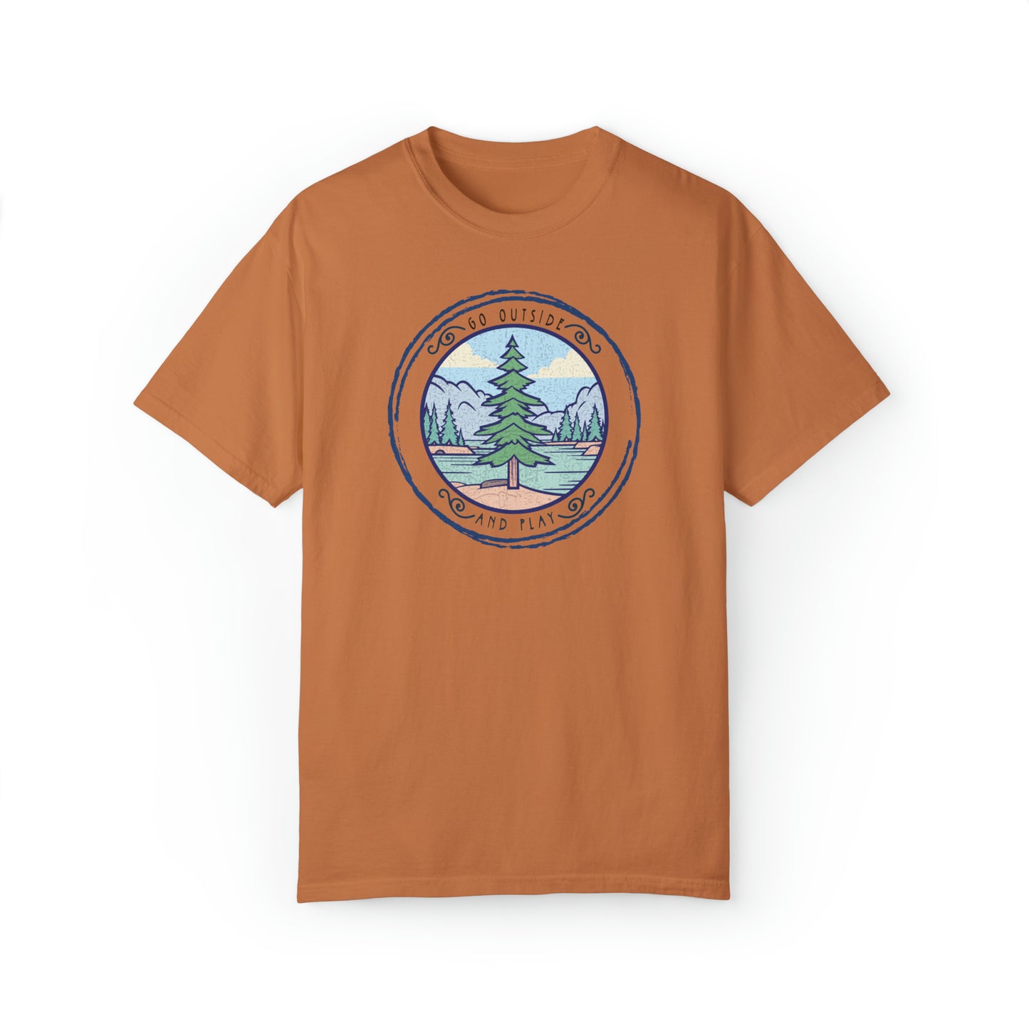 Go Outside and Play - Outdoor Escape - Unisex T-Shirt - Nature Lover T-shirt